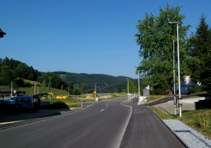 Kantonsstrasse in Seewen
