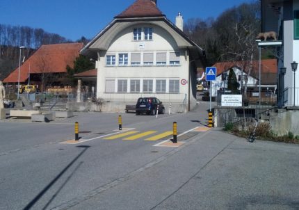 Angepasster Fussgängerstreifen