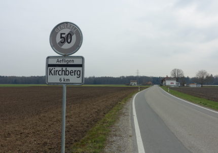 Signalisation an der Aefligenstrasse