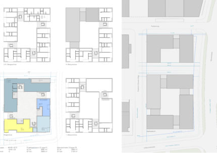 Situationsplan Entwicklung Füllerichstrasse-Turbenweg (Quelle: Rykart Architekten AG)