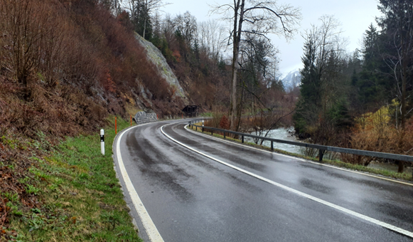 KS 11 westlich Weissenburg, Blickrichtung Weissenburg